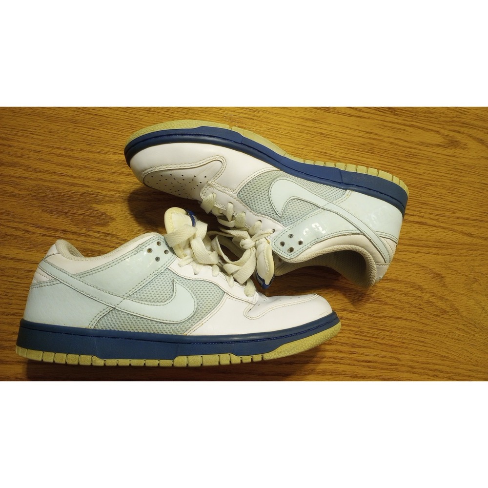 2008 Nike Dunk Low White/Glacier Blue/Varsity Royal‎ 8